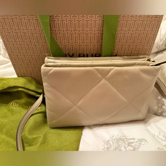 Tory Burch Kira Quilted Diamond Crossbody